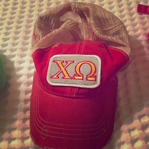 Chi Omega Hat (Never Worn)